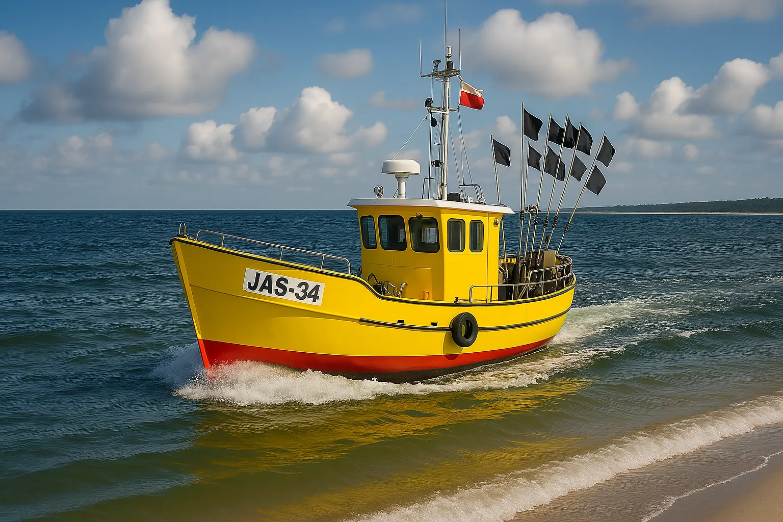 baltic sea Fishing Boat